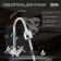 Kitchen mixer Zein Z25120101, flexible spout, crane boux brass 1/2 ", chrome