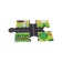 Floor puzzles giants "road", 24 elements, blue tractor