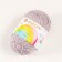 Yarn "Children's novelty" 100% acrylic 200m/50g (08-sv. Sery)