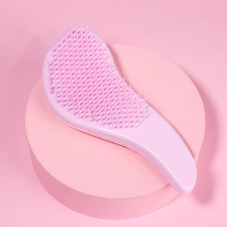 Massage comb, 7.5 × 18.5 cm, PVC box, color mix-3