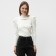 Female turtleneck, white color, one size (42-46)