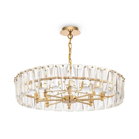 Suspension lamp Maytoni Mod043PL-08G, 8XE14, 60W, 75x75x66.8 cm, Color Gold-1