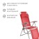 Swess chair, 82x59x116 cm, grenade color