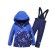Ski costume for a boy, height 98 cm, blue color