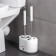 Savanna's savanna brush brush for the toilet brush, white color
