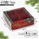 Box for 4 sweets with cells "New Year's Jewelry", 10 x 10 x 3 cm, New Year