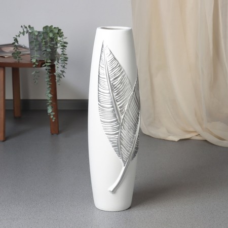 VAZA Keramics Floor "Fergus" 59x11 cm, white-1