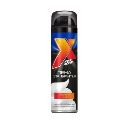 Shaving foam X Style "Protection and Care", 225 ml