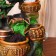 Fountain "Wicker baskets at the mill" 17x15x27 cm (with backlight)