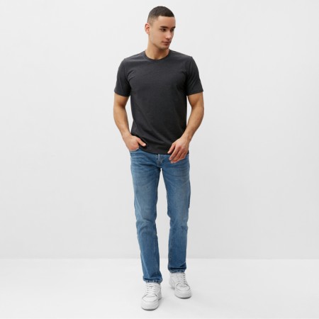 Men's T-shirt Minaku Regular Fit: Color Anthracite, river 48-1