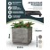 Kashpo for flowers and plants, charcoal 20x20x20cm, 6.5l