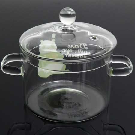 Castle from heat -resistant glass “House where they feed”, 1500 ml-1