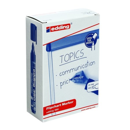 Edding flipchart marker E -380/3, 1.5 - 3.0 mm, blue-4
