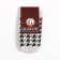 Women's socks "Goose foot", beige/brown color, size 25