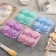 Baking shape of the share "Flowers. Flower Valley ", silicone, 14 × 16 cm, 4 cells, color mix