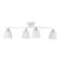 Valencia chandelier 4x60W E27 white 70.5x32.5x21cm
