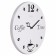 Coffee time, silent, d-32 cm, black and white, aa, aa, aa