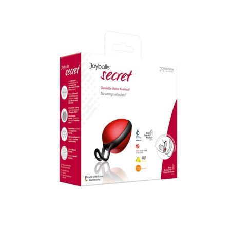 Joyballs Secret vaginal ball red-black-2