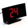 Clock - Electronic desk alarm clock: thermometer, calendar, 17 x 9.5 cm, 3AAA, USB