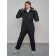 Ski costume Women Winter, size 46, black color