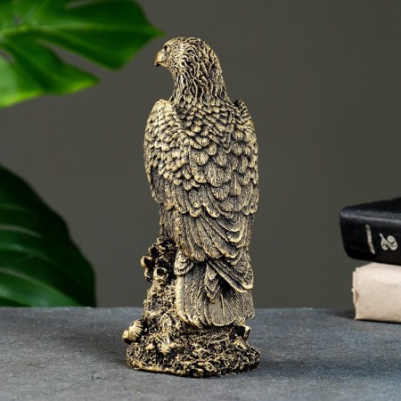 Figure "Falcon" bronze, 8.5x10x21cm-2