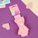 Hair bandage "chosen" bow pattern, 16x3 cm, pink