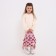 Baby backpack on lightning, 3 outer pockets, pink color