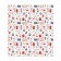 Set of napkins for setting the table "Festive cat", rectangular, size 32x46 cm, 4 pcs