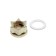 Accoona A451111C kitchen mixer, 1-crap, silumin, cartridge 35mm, color "bronze"