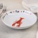 Porcelain Porcelain deep Sealife, 600 ml, D = 20 cm, MIX drawing