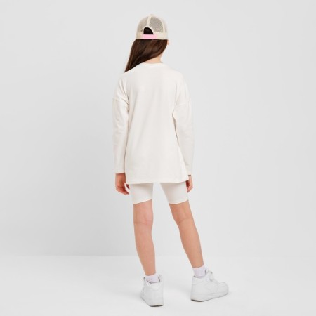 Longsliv children's minku, milk color, height 140 cm-3