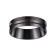 Decorative ring Konsta, black chrome color