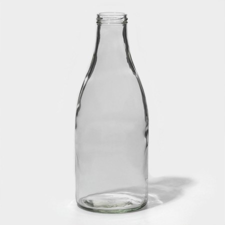 Glass bottle "Milk", 1 l, so-43 mm