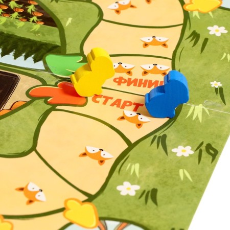 Board game "Carrot Valley", 2-4 players, 5+-8
