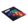 Universal diary for grades 1-11, 40 sheets "Rainbow dog", solid cover, stamping with cold foil, offset unit
