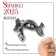 New Year! Symbol of the year 2025! Ring "Snake" Block, Color Black Silver, Directive