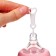 Bottle for feeding, shg Ø50mm, 180 ml, +0Mes., Pink color