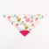 Bandana Bibslate Bibslate/Snoby for feeding, waterproof with a teetker on a button, pink color, mix