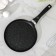 Pancake pan Granit Ultra, D = 24 cm, plastic handle, anti -stick coating, black color