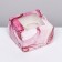 Box for 4 cupcakes with a window, "elegance", 16 x 16 x 10 cm