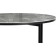 Journal table Volopas metal, royal marble/black 48x48x60 cm