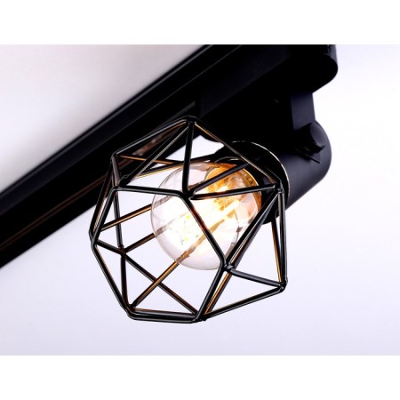 TRACK AMBRELLA TRACK SYSTEM GL5002, E27, Black color-1