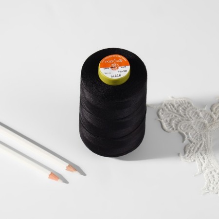 Thread 30no, 1500 m, black color-2