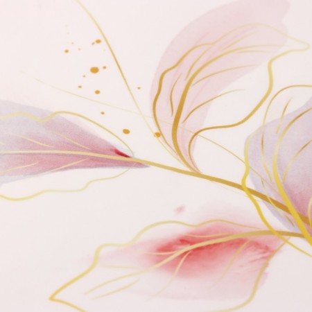 Sticker plastic interior color "delicate leaves" 20x30 cm-1