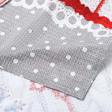 A set of kitchen towels "Dolyana" with a new happiness 35x60cm-4pcs, 100% cotton-2