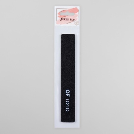 File - emery, abrasiveness 100/180, 18 cm, black color-2