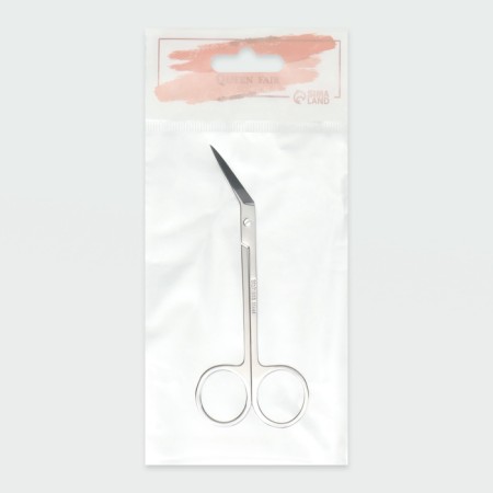 Scissors pedicure, curly, bent, wide, 12 cm-3