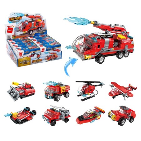 Design Firefighters "Transport", 8 types of mix