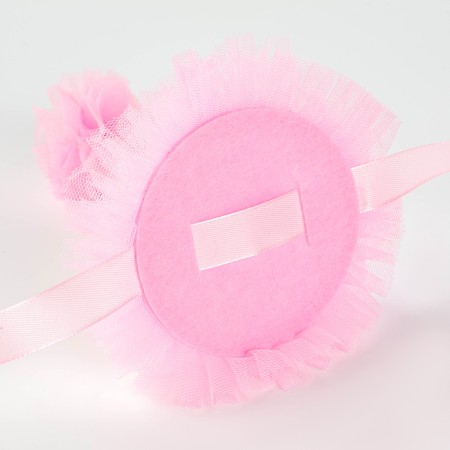 Cap "festive", pink color-4