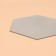 Interior mirrors for decoration, without frame, set - 6 pcs, 10 × 8.6 cm